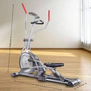 Sparnod Fitness SET-46/WNQ-7618B Elliptical Cross Trainer Machine for Home Gym - with 10kg Flywheel, 145kg User Weight, LCD Monitor, Heart Rate Sensor & 16 Level Magnetic Resistance