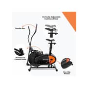 Sparnod Fitness SOB-1000 Dual Orbitrek Elliptical Cross Trainer Cum Exercise Cycle Machine for Home Gym (Free Installation Service)