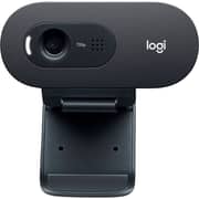 Logitech Webcam C505 720p HD Webcam With Long Range Mic Black (960-001363)