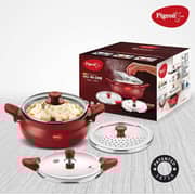 Pigeon All in One Super Cooker 5L (Ceramic)- Red