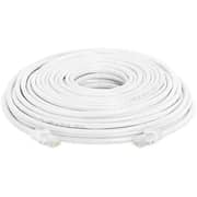 S-TEK RJ45 Cat6 Ethernet Patch Internet Cable white 1 MTR
