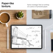 Spigen Paper Touch PRO [1-Pack] designed for iPad Pro 12.9 inch Screen Protector film (2020/2018) Matte with Paper texture simulation for Sketching/Drawing/Writing