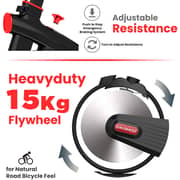 Sparnod Fitness SSB-15 Spin Bike Exercise Cycle for Home Gym Heavy Duty Indoor Stationary Cycling Trainer Machine