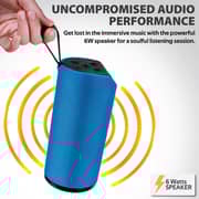 Promate Wireless Bluetooth Speaker with Mic, HD Sound, MicroSD Slot, AUX, 1200mAh Battery, Chill BLU