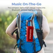 Promate Bluetooth Portable Speaker Maroon
