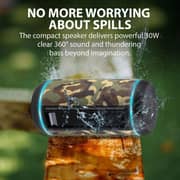 مكبر صوت بروميت لاسلكي ترو  30  وات مع اف ام، فتحة بطاقة USB/ تي اف، ايه يو اكس،شاحن متنقل 6600  ملي امبير، سيلوكس برو  CMF