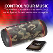 مكبر صوت بروميت لاسلكي ترو  30  وات مع اف ام، فتحة بطاقة USB/ تي اف، ايه يو اكس،شاحن متنقل 6600  ملي امبير، سيلوكس برو  CMF