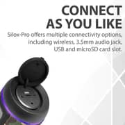 مكبر صوت بروميت لاسلكي ترو  30  وات مع اف ام، فتحة بطاقة USB/ تي اف، ايه يو اكس،شاحن متنقل 6600  ملي امبير، سيلوكس برو  CMF