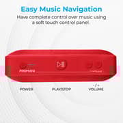 Promate Bluetooth Speaker with Mic, HD Sound, 3H Playtime, FM, AUX, USB/SD Card Slot, Capsule MR