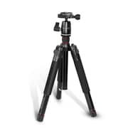 Promate Aluminium Tripod (155cm)with Panoramic Head, Bubble Level, 3 Section Leg Lock, Precise-155
