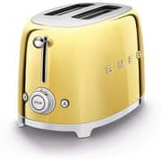 Smeg 50's Style Toaster Gold TSF01GOUK