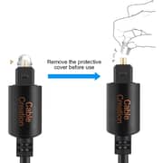 Haysenser - Fibre Optic Cable 3meter Black