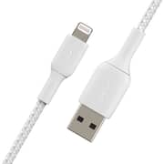 Belkin Braided Lightning Cable 1m White