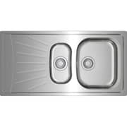 TEKA Inset Reversible Kitchen Sink 60cm Matt Finish Stainless Steel - 8434778015676