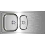 TEKA Inset Reversible Kitchen Sink 60cm Matt Finish Stainless Steel - 8434778015676