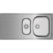 TEKA Universe PLUS Inset Reversible Kitchen Sink 60cm Stainless Steel