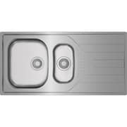 TEKA Universe PLUS Inset Reversible Kitchen Sink 60cm Stainless Steel