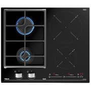 TEKA HOB JZC 64322 ABN BK Gas on glass + Induction hob with Direct Functions and 4 cooking zones in 60cm
