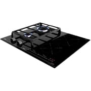 TEKA HOB JZC 64322 ABN BK Gas on glass + Induction hob with Direct Functions and 4 cooking zones in 60cm