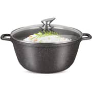 Homeway Marble Casserole With Lid HW3476