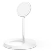Belkin Charge Pro MagSafe 2-in-1 Wireless Charger White