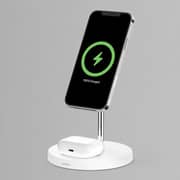 Belkin Charge Pro MagSafe 2-in-1 Wireless Charger White