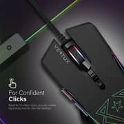 Vertux Assaulter Wired Gaming Mouse Black