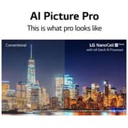 LG NanoCell TV 75 Inch NANO75 Series Cinema Screen Design 4K Active HDR webOS Smart with ThinQ AI (2021 Model)