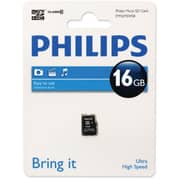 Philips Micro SD Card 16GB Black FM16MD45B/97