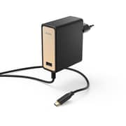 Hama 20 Watts Wall Charger Black With USB Type C Cable 1m Black