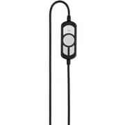 Hama 139924 HS-USB300 Stereo Wired On Ear Headset Black