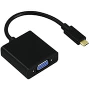 Hama USB Type C To VGA Adapter Black