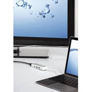 Hama 135756 4 In 1 USB Hub Silver