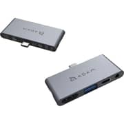 Adam Element AAPADHUBI4GY 4-in-1 USB Type C Hub Grey