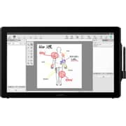 Wacom DTK-2451 Corded Creative Pen Tablet Black