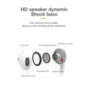 IQ Touch Wired Stereo Earphone With Lightning Connector White - Solo-S7