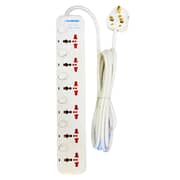 Terminator 6 Way Power Extension Socket 3Meter