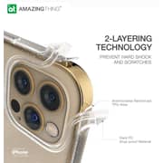 Amazing Thing Quartz Ultra Impact designed for iPhone 12 and 12 PRO (6.1 inch) case/cover - Flashing Crystal