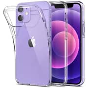 Spigen Crystal Flex designed for iPhone 12 Mini case cover - Crystal Clear
