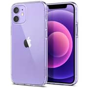 Spigen Crystal Flex designed for iPhone 12 Mini case cover - Crystal Clear