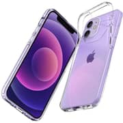 Spigen Crystal Flex designed for iPhone 12 Mini case cover - Crystal Clear