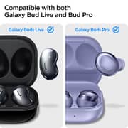 Spigen Ultra Hybrid Designed for Galaxy Buds 2 Pro / Buds 2 / Buds Pro / Buds Live Case Cover - Crystal Clear