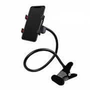 Margoun Mobile Stand Car Holder Desktop Bed Lazy Bracket-Black