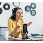 Boya Microphone With USB-C Connector Cable Black