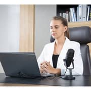 Boya Microphone With USB-C Connector Cable Black