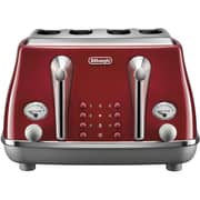 Delonghi 4 Slice Toaster CTOC4003.R