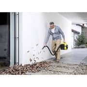 Karcher Compact Multi Purpose Battery Vacuum Cleaner Yellow/Black WD 1