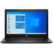 ديل  Inspiron 3593  كمبيوتر محمول الأساسية  i3-1005G1 1.20GHz 8GB 256GB SSD  إنتل  UHD  الرسومات  Win10  الرئيسية  15.6inch FHD  أسود الإنجليزية لوحة المفاتيح