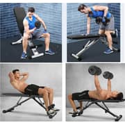 X Maxstrength Folding Dumbbell Bench Weight Ab Bench, Incline Decline Foldable Weight Lifting and Adjustable Sit Up Bench for Home