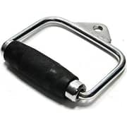 X Max Strength Barbell Machine Attachment Rope Pro Grip Stirrup D Handle Cable Bar Triceps Rope, Hook & Chain | Handles Home Gym Fitness Equipment